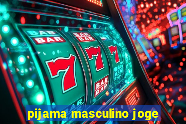 pijama masculino joge